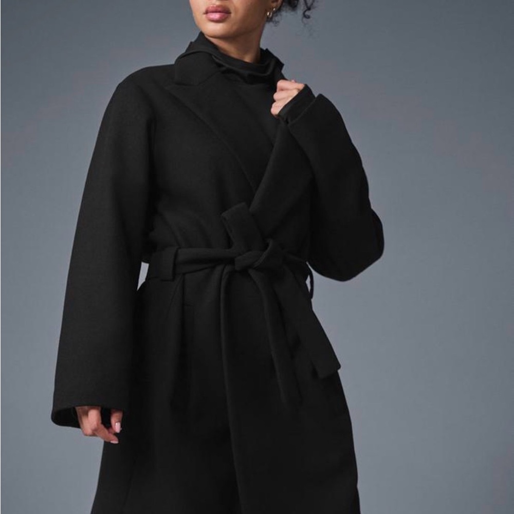 ALO Wool Game Day Overcoat XL NWOT